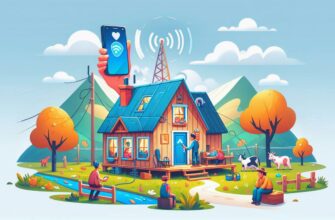 🏞 Мобильная связь в деревне: преодоление проблем и поиск решений