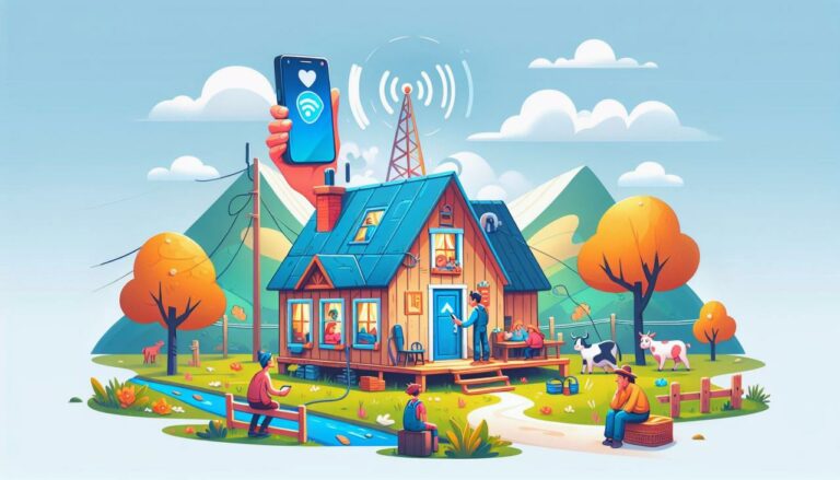 🏞 Мобильная связь в деревне: преодоление проблем и поиск решений
