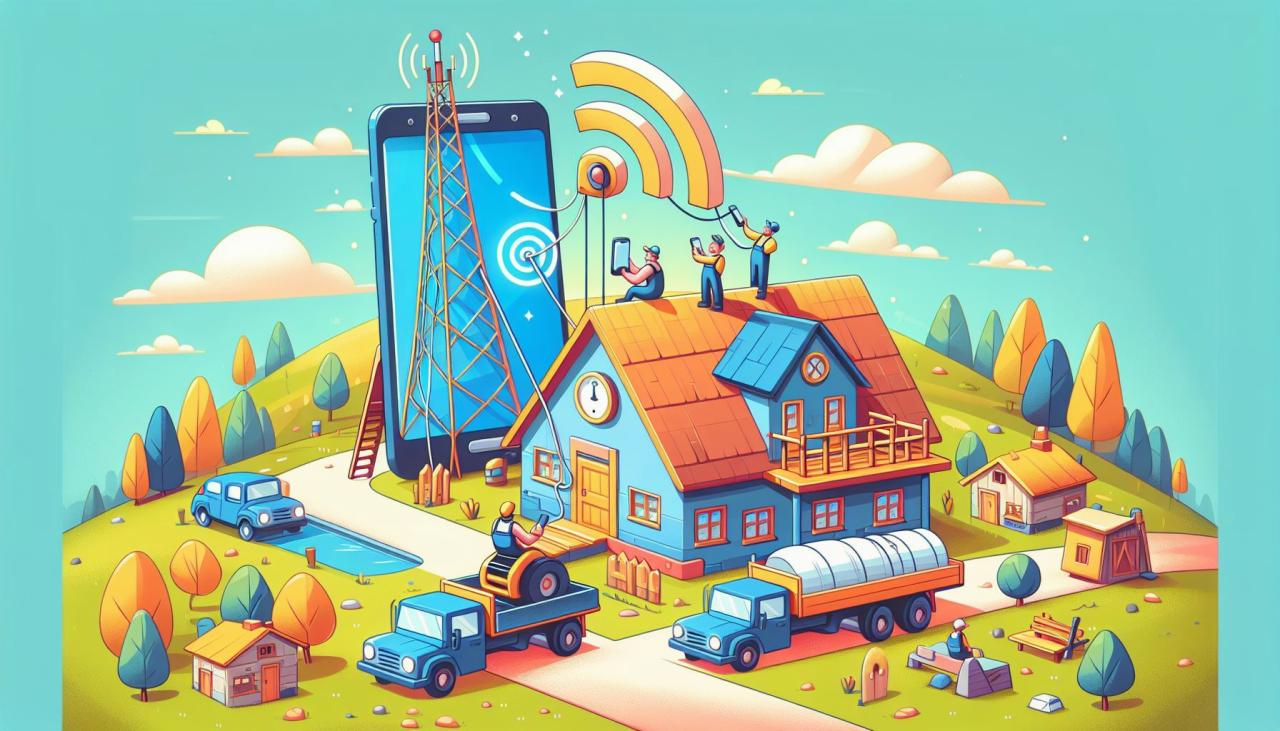 🏞 Мобильная связь в деревне: преодоление проблем и поиск решений: 🌐 Сравнение доступности сетей разных операторов
