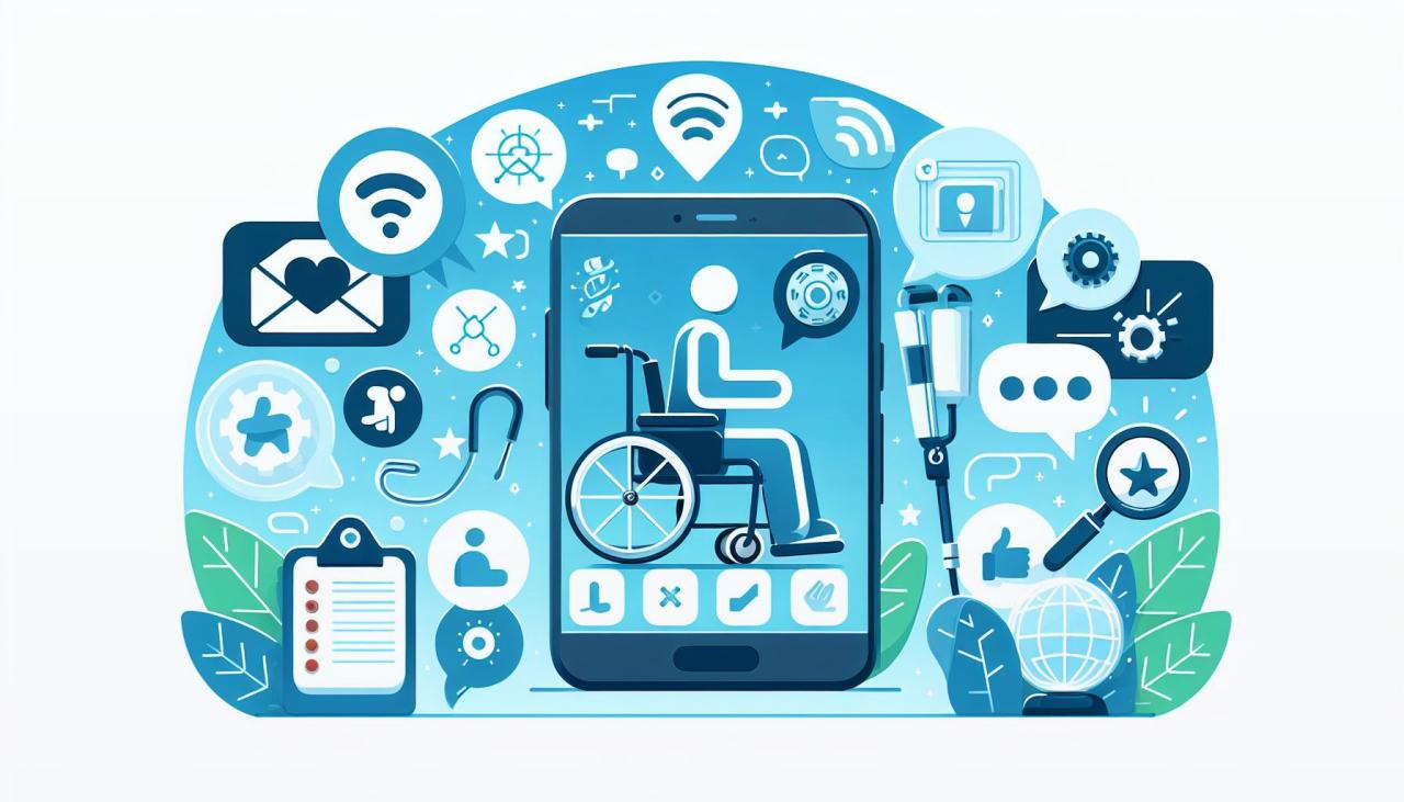 📱 Доступная связь: мобильные технологии на службе инвалидов: 🛠 Технические решения: адаптивные функции и устройства