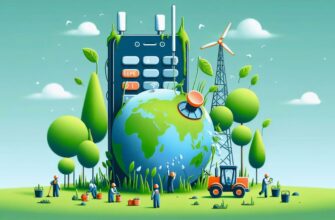 🌱 Влияние Мобильной Связи на Окружающую Среду: Экологический Отпечаток Операторов